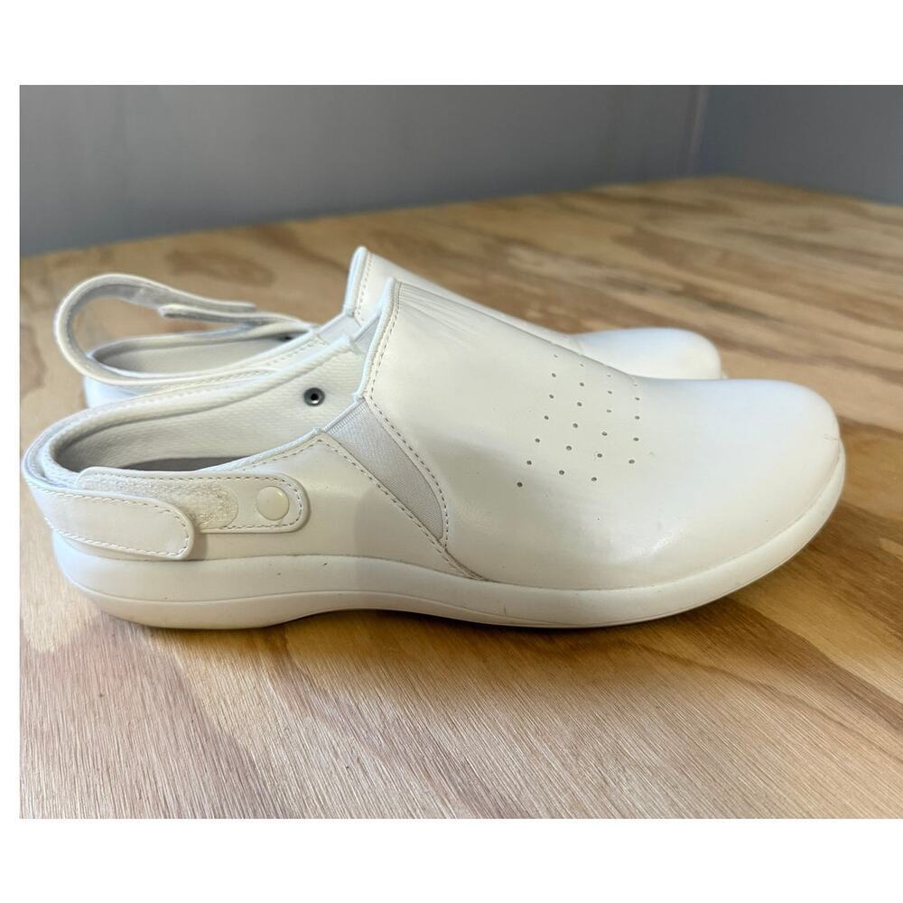Alegria True White Skillz Nursing Clogs Shoes Comfort Healthcare 39‎